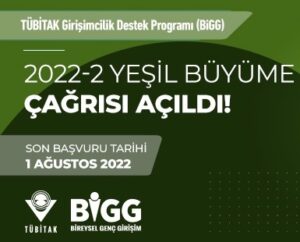 ‘2022-2 BİGG Yeşil Büyüme Çağrısı’ açıldı!!